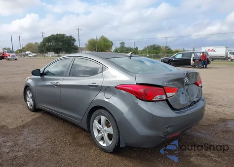 2013 Hyundai Elantra Gls/Limited from USA, damaged, VIN 5NPDH4AE4DH229527